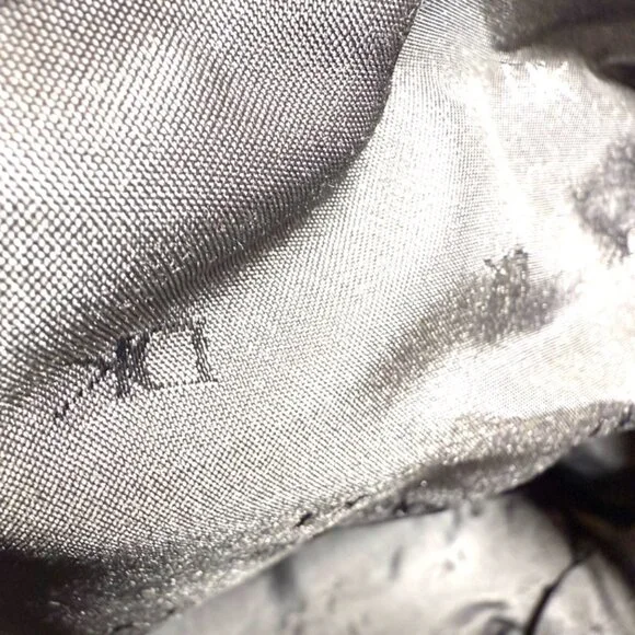 Donna Karan Black Leather Tote w Dust Bag - Picture 10 of 13